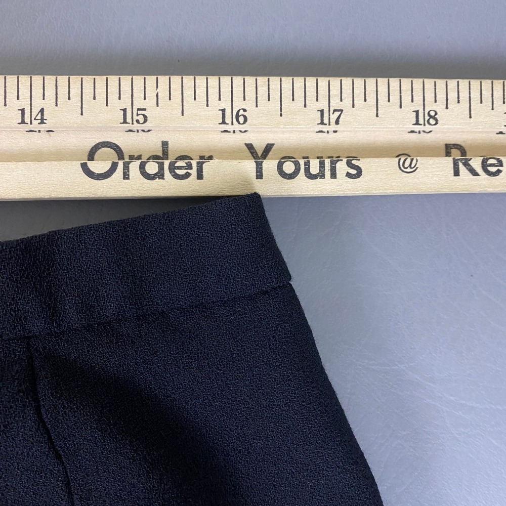Josephine Chaus Black 100% Wool Pencil Skirt Women's Size 16 Formal / Career - Picture 4 of 9